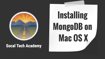 How to install MongoDB on Mac OS X