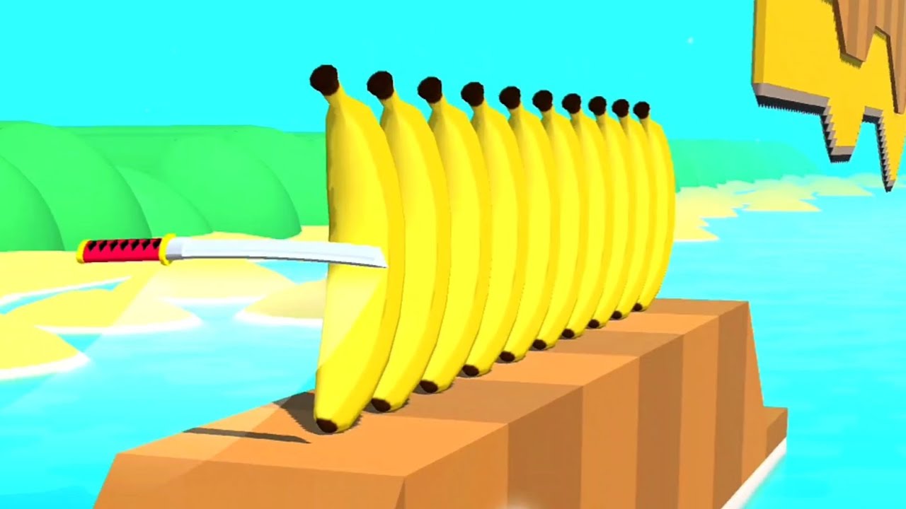 Flying Cut Game! Satisfying and Relaxing ASMR Slicing Video