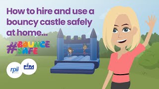 How to hire and use a bouncy castle safely at home #BounceSafe