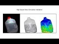 Simulation validation  drop test  kinetic vision