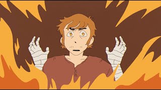 Celebrity Caleb using fire | Critical Role (animation) Profile
