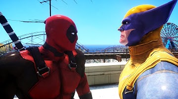 WOLVERINE VS DEADPOOL - EPIC BATTLE