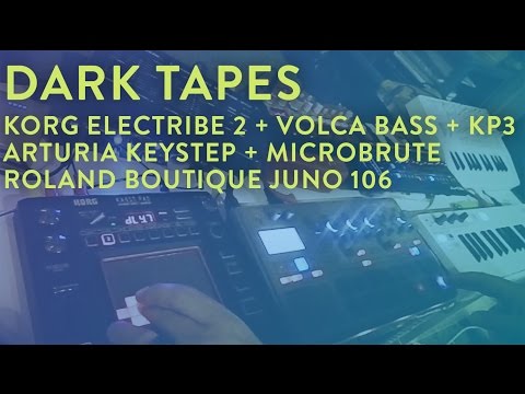 explorations in synthesis: arturia microbrute / korg electribe 2 / roland ju 06 / arturia keystep