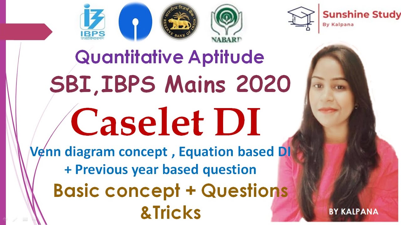Data interpretation | Caselet DI for IBPS clerk mains 2020 | venn ...