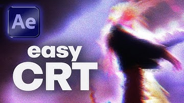 You MUST Try this INSANE CRT Distortion Look | After Effects Tutorial