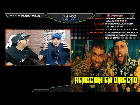 !!PLUZITO REACCIONA A ANUEL AA!!  Whine Up – Nicky Jam x Anuel AA | Video Oficial
