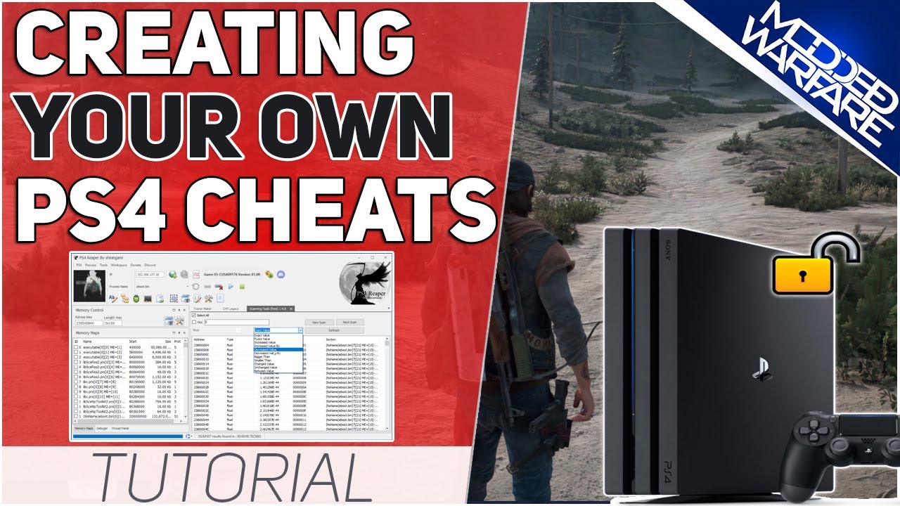 Kyst underholdning forbandelse EP 13) How to Make PS4 Game Cheats (9.00 or Lower!) - YouTube