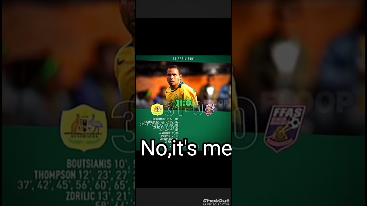 The biggest win world record in football history