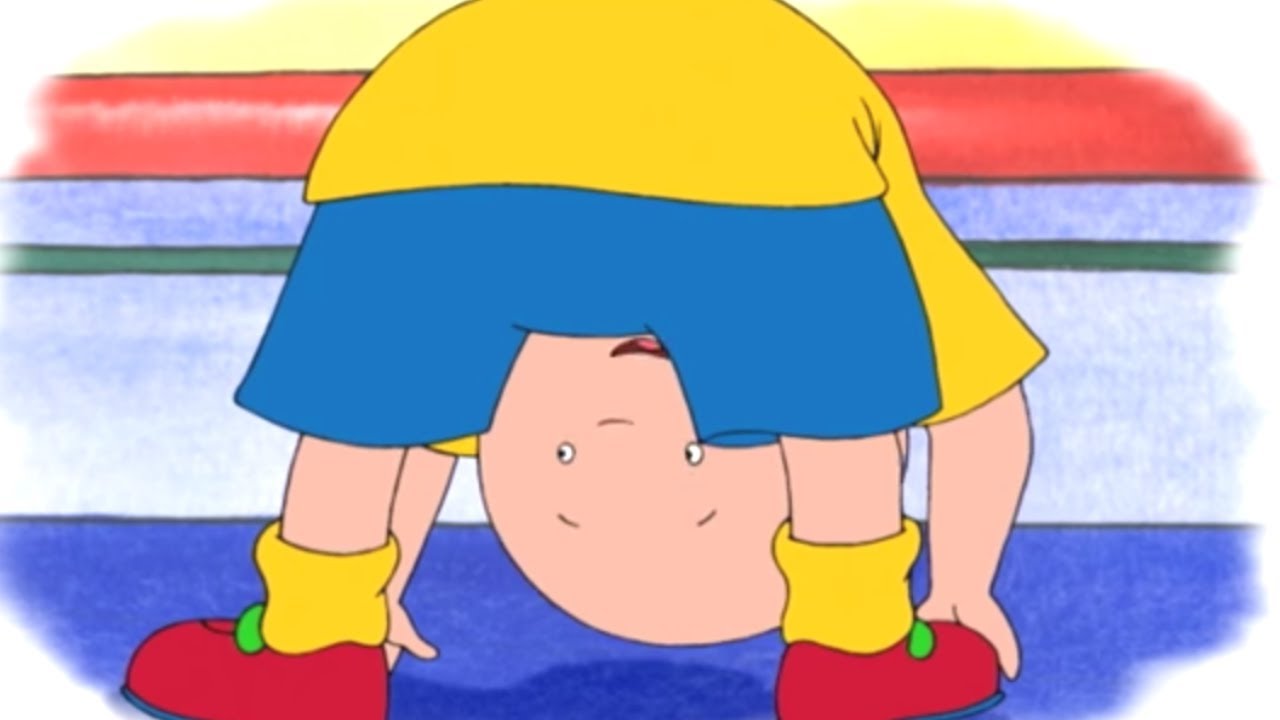 Caillou 305 - Caillou's Gym Day / Caillou Helps Grandpa / Backyard Bowlers