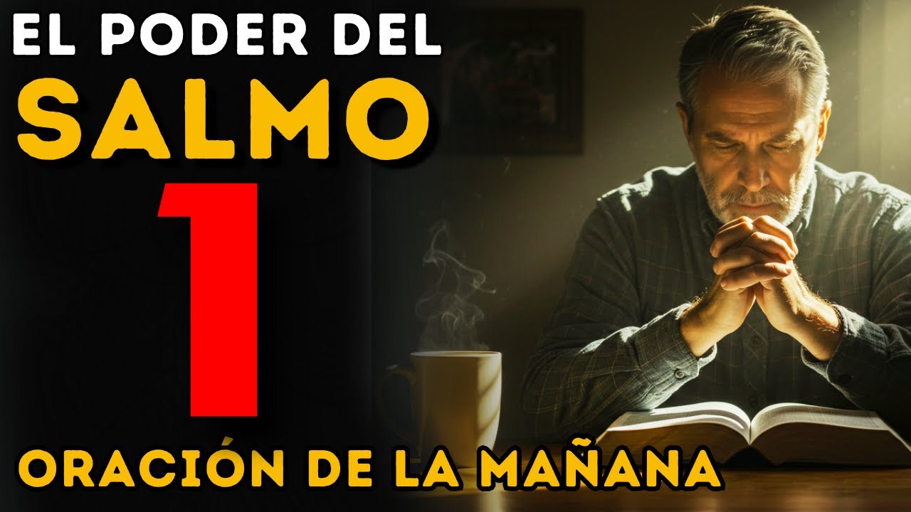 ORACIÓN DE LA MAÑANA con el SALMO 1 | ACTIVA LA BENDICIÓN Y PROSPERIDAD DE DIOS