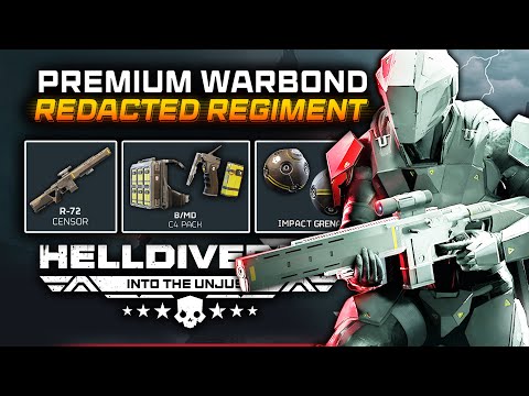 Helldivers 2: Detailed Analysis of the New Warbond "Redacted Regiment" and Game Update News