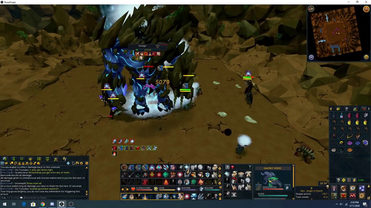 Hardmode Vorago - Vitalis base pov