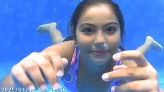 Dia De Piscina E Testando Câmera A Prova Dagua Lelê Moura Li