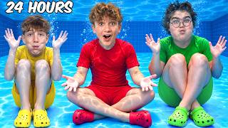 Vlad lived in a swimming pool for 24 hours!