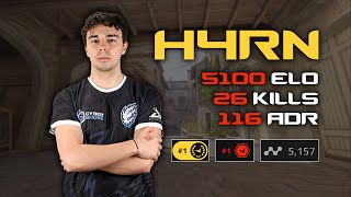 h4rn takes on Turkey's Top 1 Vej at 5100 ELO | INFERNO | Oct 07, 25