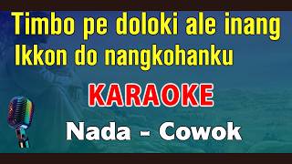DITIPA UTANG - KARAOKE BATAK | Nada Pria || Trio Relasi
