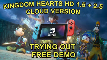 Trying out the Kingdom Hearts Cloud Versions on Nintendo Switch-Live Stream #Joey64 #KingdomHearts