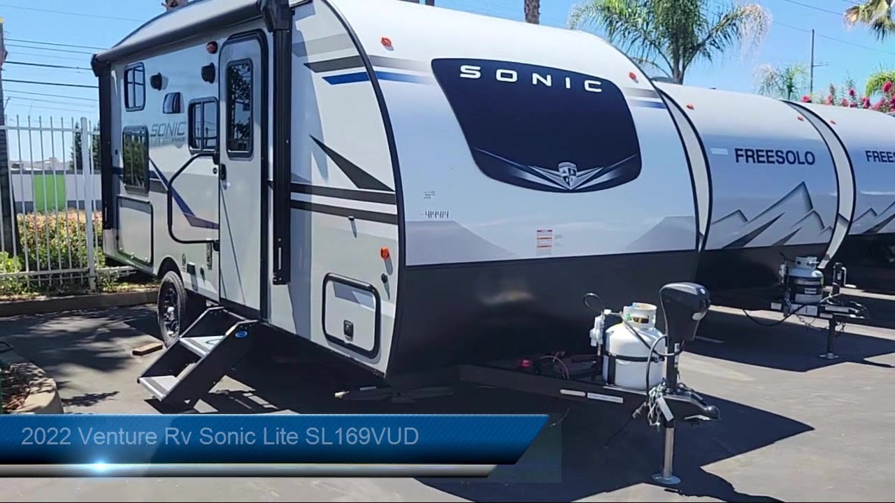 2022 Venture Rv Sonic Lite SL169VUD Sacramento  Fairfield  Rancho Cordova  Yuba City  San Francisco