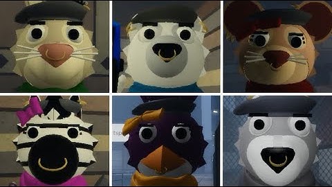 Piggy TSP Raid - All 4th Update Jumpscares (Game created by: Asasinul23000)