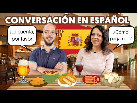 🛑 DEBES SABER esto si vas a un restaurante con ESPAÑOLES || Conversación con @borjaprofe