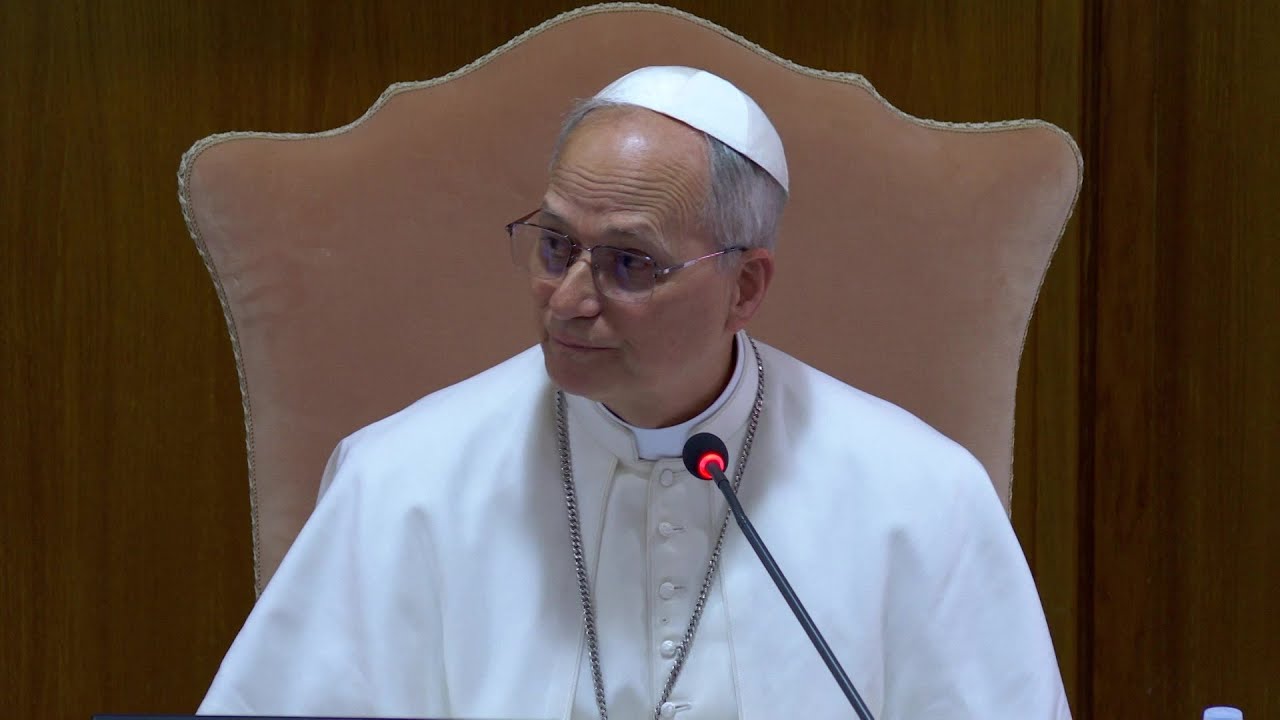 Pope Leo XIV says choice of name reflects social commitment | AFP - YouTube