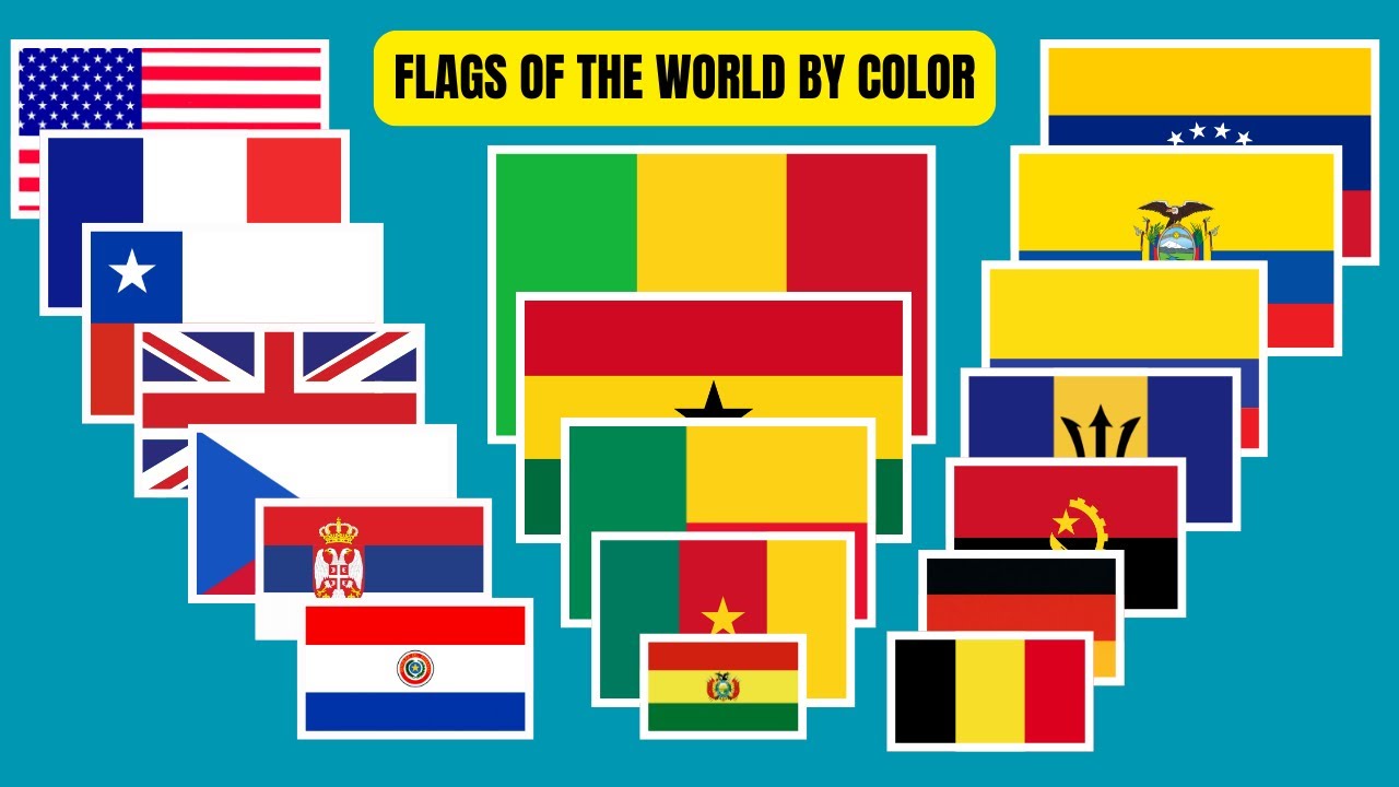 Flags with Same Colors Across Countries | Learn Flags of the World | Guess the Flag