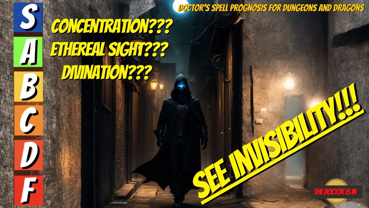 SEE INVISIBILITY: Is This Spell Necessary For Play in Dungeons and Dragons?