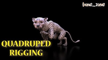 Vinod Soni - 3D Quadruped Rigging | Creature Rigging | How do you rig a quadruped in Maya?
