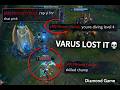 Ganking Varus Top Until He Has a MENTAL BREAKDOWN 💀 | Master Yi Jungle (Diamond)