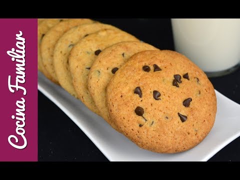 Como hacer cookies de chocolate tipo chips ahoy paso a paso | Recetas caseras de Javier Romero