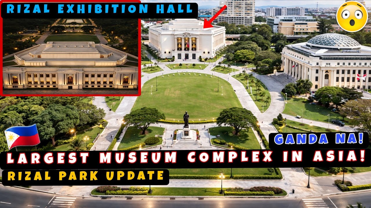 World Class Museum Itatayo sa Rizal Park! Construction ng Rizal Exhibition Hall Sisimulan na! 🇵🇭
