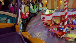 The High in the Sky Seuss Trolley Train Ride on Christmas night of 2021