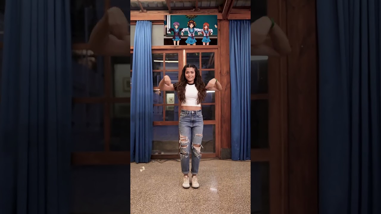 Rashmika Mandanna Dancing to LOCA LOCA✨