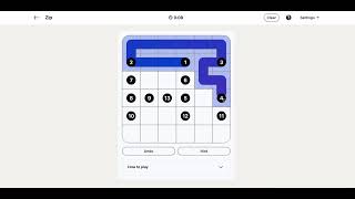 LinkedIn Zip Answer Today - Puzzle #331 | 11 February 2026 screenshot 2