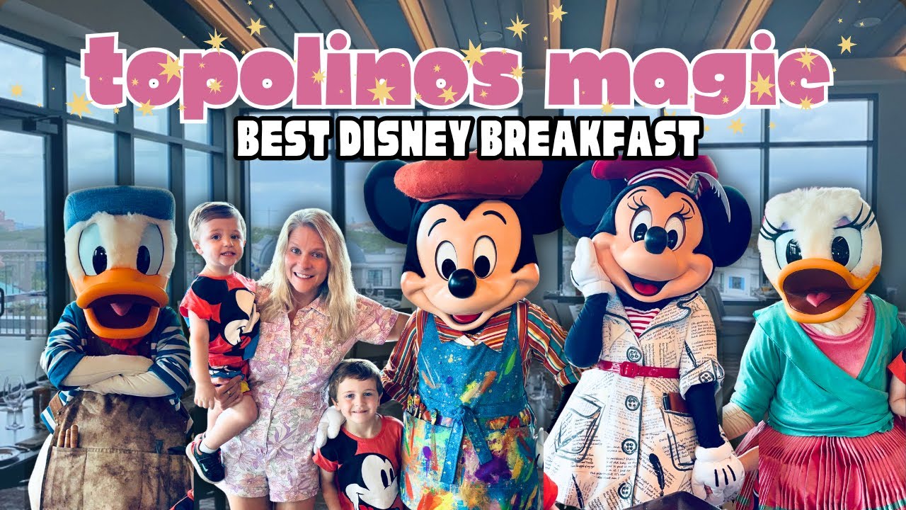 Breakfast with Mickey: Topolino’s Terrace + A Disney Resort Day