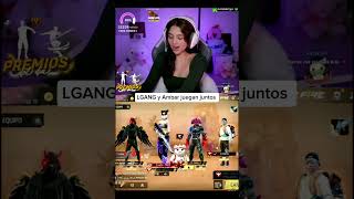 LGANG y Ambar Lyx juegan juntos por primera vez 💕