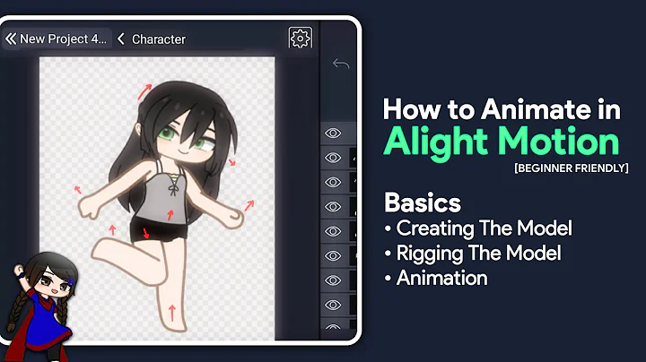 [BEGINNER FRIENDLY] How to Animate A Character in Alight Motion (Full Tutorial) | Gacha Stu-Club |
