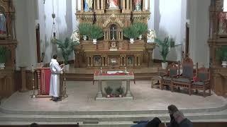 St. Peter Catholic Mass, Sunday March 29, 2026, 7:00 A.M.