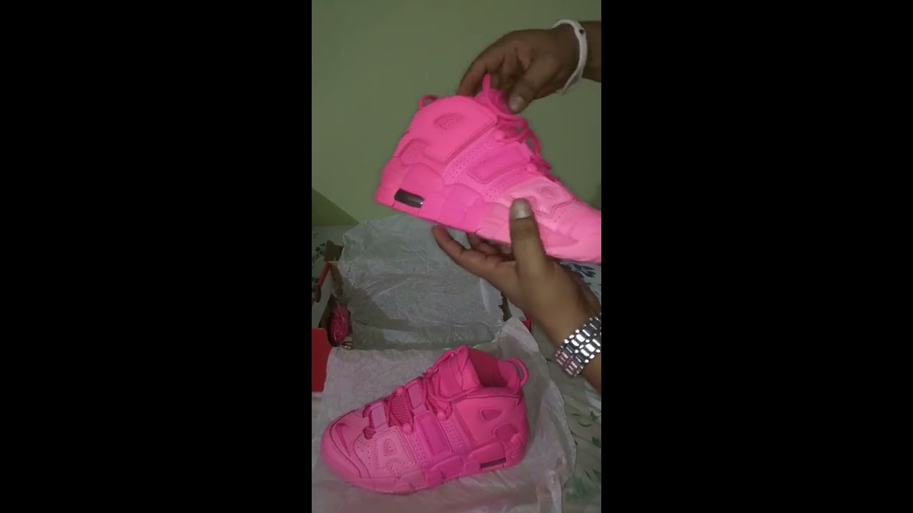 Nike Air More Uptempo All Pink Shop, 51% OFF | www.playadivingcenter.com