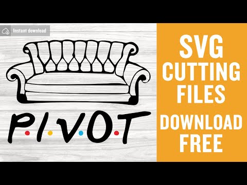 Friends Couch Svg Free Cutting Files for Cricut Silhouette Free Download