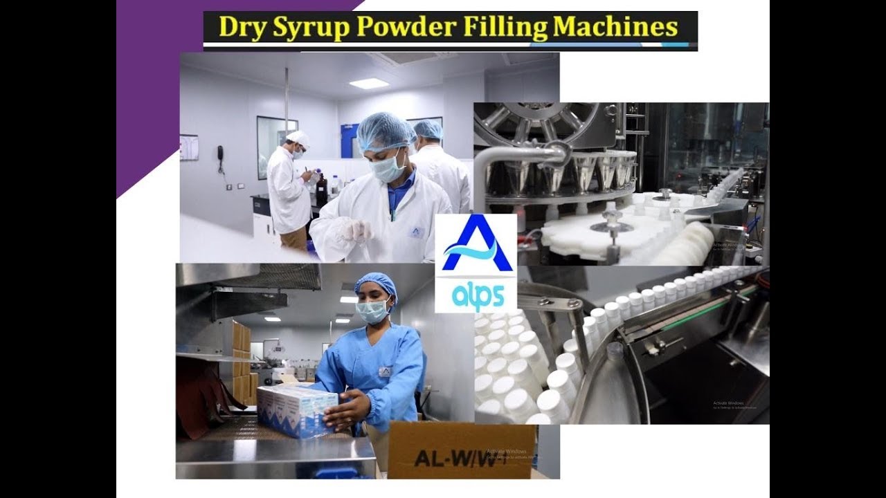 ALPS Pharma Dry Syrup Manufacturing Process YouTube