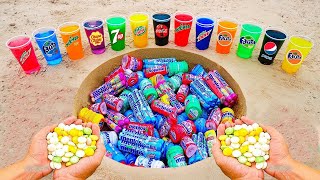 Coca-Cola, Fanta, 7up, Chupa Chups, Pepsi, Mirinda, Sprite, Mtn Dew, Power Drink VS Mentos