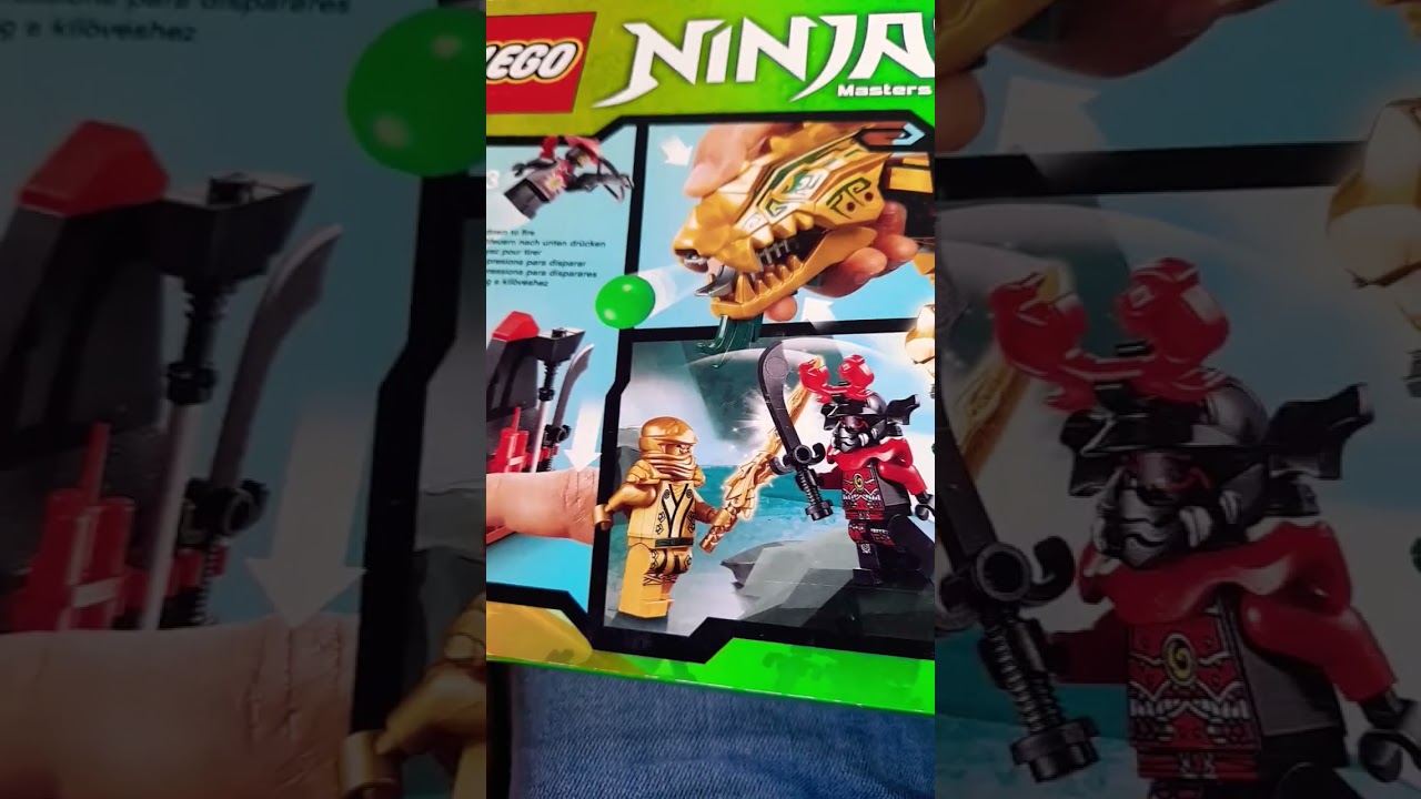 mein neues LEGO Ninjago set goldener Drache