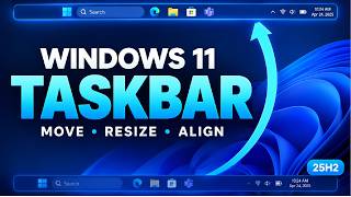How to Customize the Windows 11 Taskbar Like Never Before | 4 New Settings