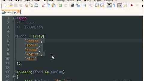 03 PHP - Loops - For While Foreach.flv