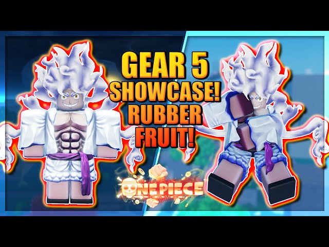 GEAR 5 RUBBER FULL SHOWCASE IN FRUIT BATTLEGROUNDS(ROBLOX) 