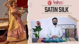 Satin Nylon With Two Tone Weaving