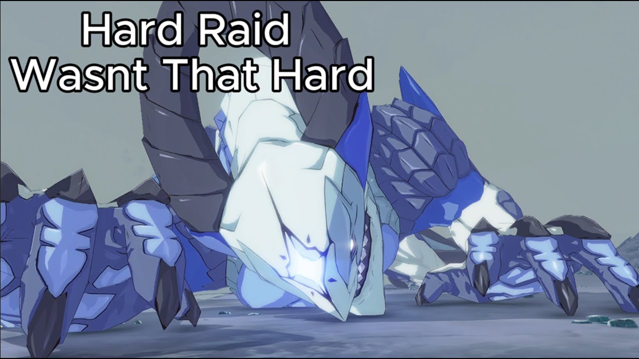 Hard Raid 1st Day As a F2P With Randoms Blue Protocol Star Resonance