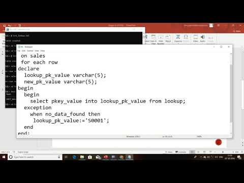 How to generate primary key using lookup table and trigger on sales table