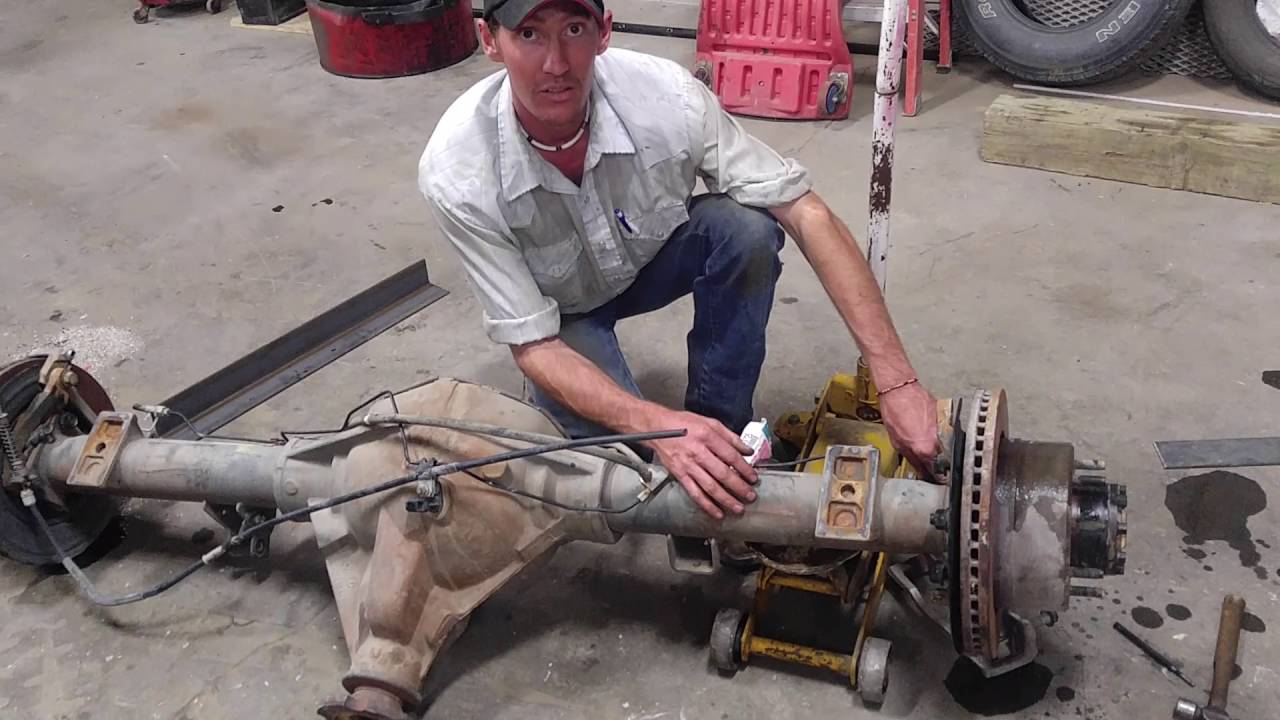 11.5 AAM axle swap from 2010 to 03 - YouTube